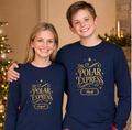 Family Long-Sleeved Polar Express Matching Outfits - Christmas Eve Gift