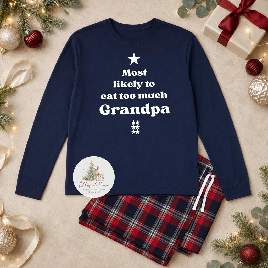 Most Likely To Personalised Matching Family Christmas  Clothing; Personalised Xmas Eve Outfit
